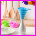 Hot Selling Kitchen Tools Eco-Friendly Collapsible/Folding/Foldable silicone funnel